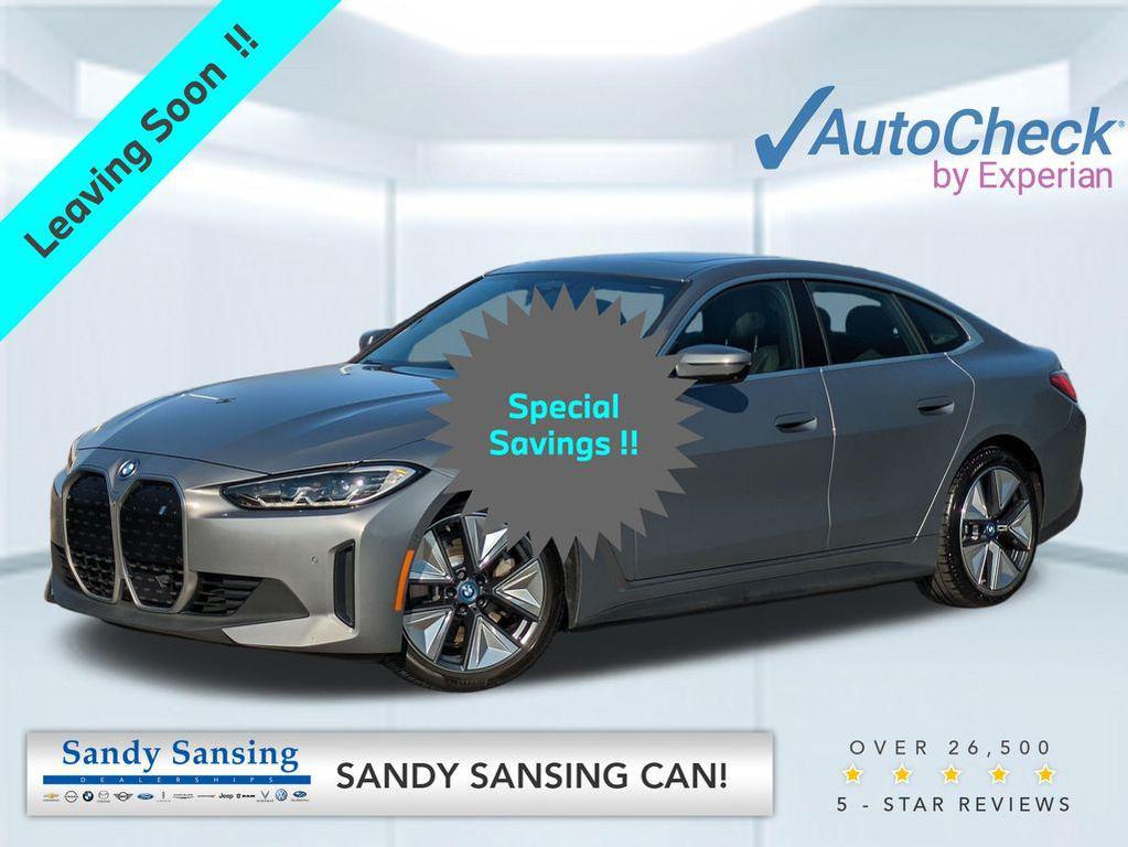 used 2023 BMW i4 Gran Coupe car, priced at $29,427