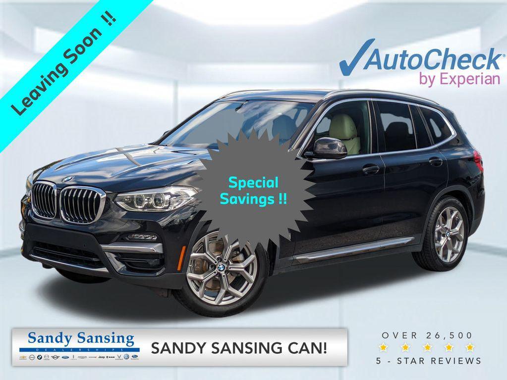 used 2020 BMW X3 car, priced at $20,603