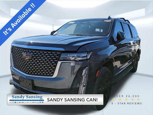 used 2021 Cadillac Escalade ESV car, priced at $63,616