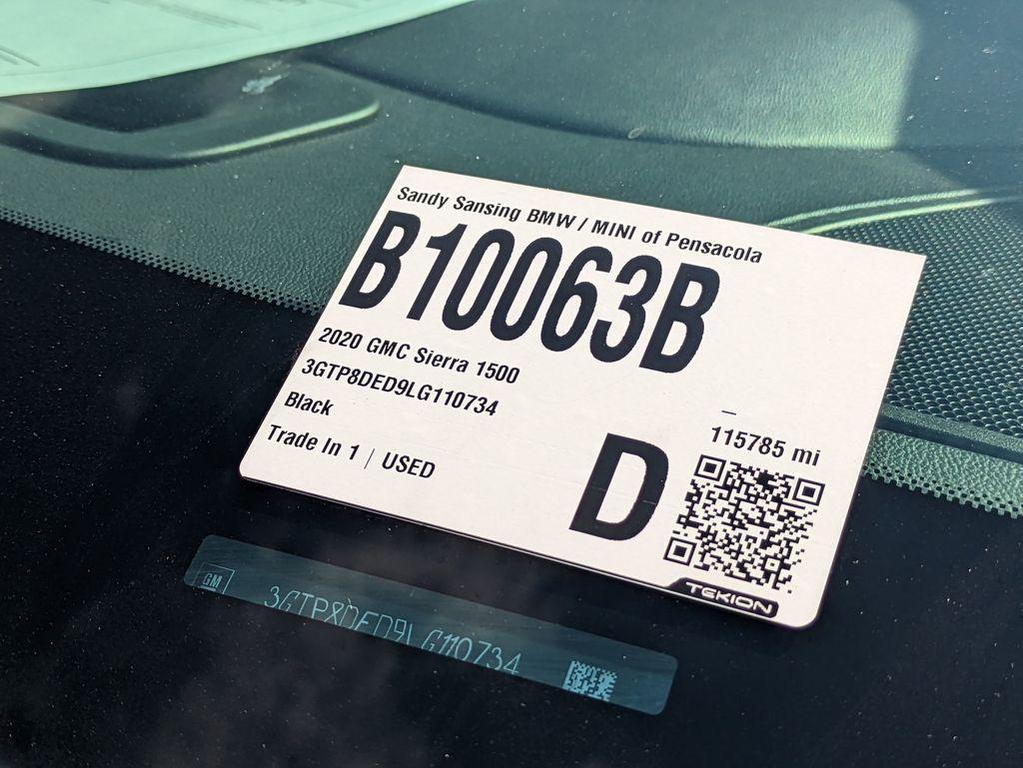 used 2020 GMC Sierra 1500 car, priced at $28,489