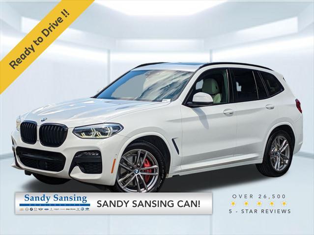 used 2021 BMW X3 car, priced at $34,956