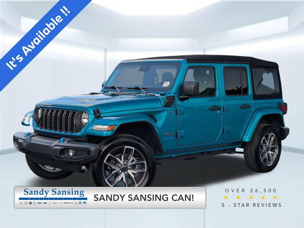 used 2024 Jeep Wrangler 4xe car, priced at $34,482