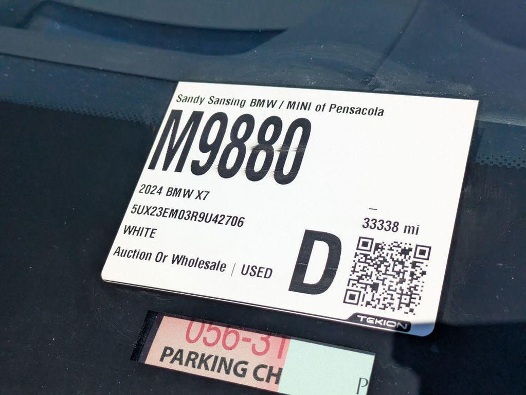 used 2024 BMW X7 car, priced at $62,929