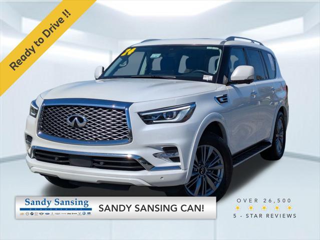 used 2024 INFINITI QX80 car, priced at $53,588