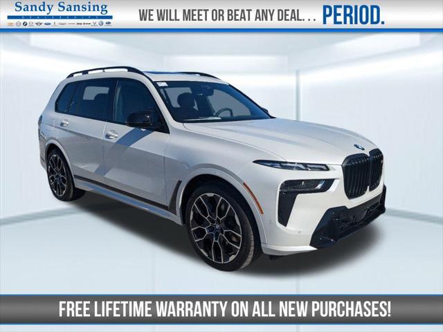 new 2025 BMW X7 car, priced at $117,600