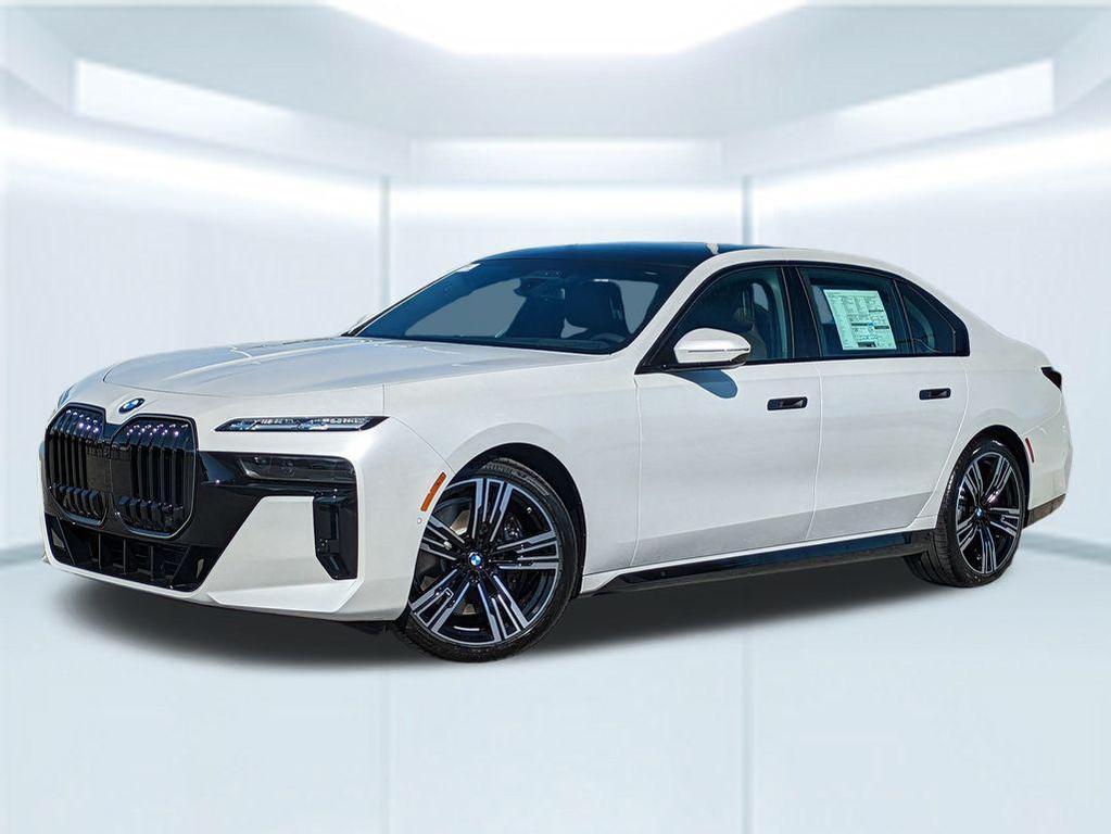 new 2025 BMW 740 car, priced at $110,750