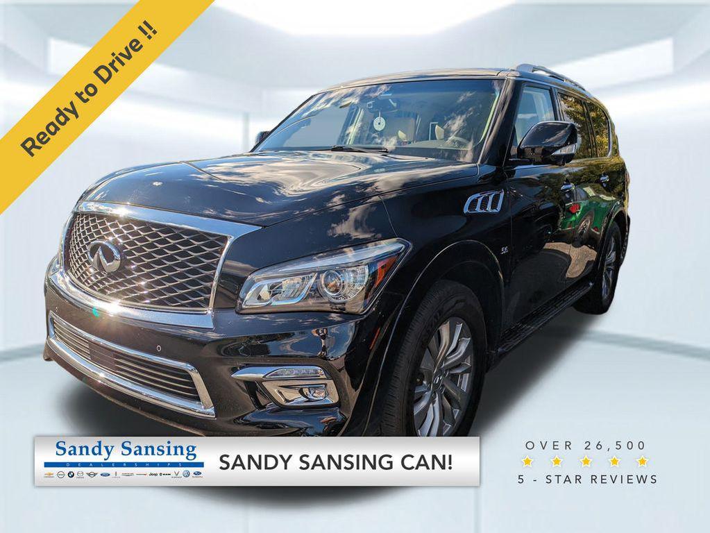 used 2017 INFINITI QX80 car, priced at $16,556