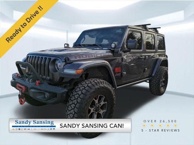 used 2018 Jeep Wrangler Unlimited car, priced at $22,831