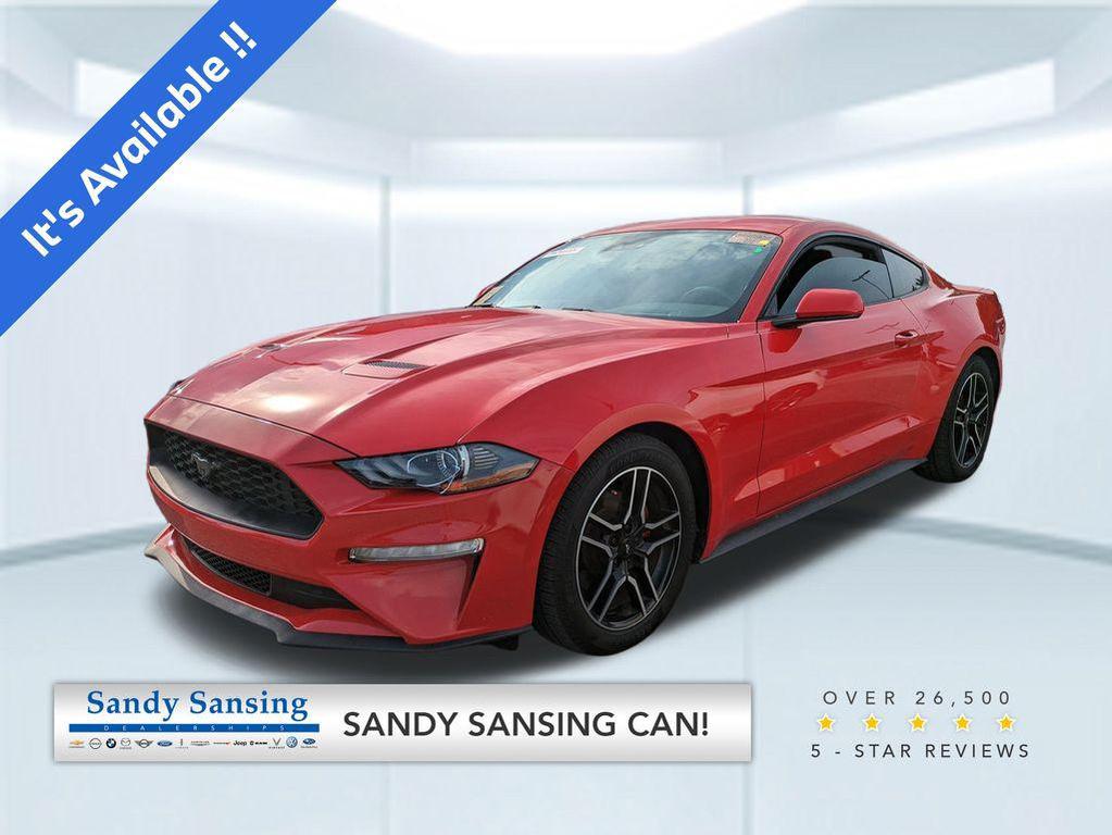 used 2019 Ford Mustang car, priced at $20,885