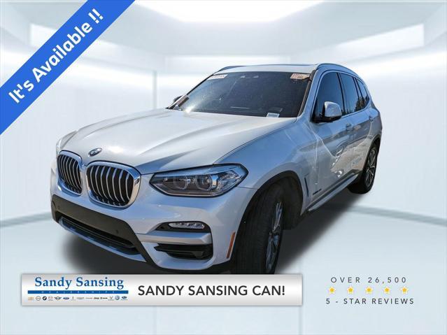 used 2018 BMW X3 car, priced at $19,148