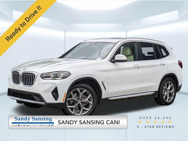 used 2022 BMW X3 car, priced at $28,600