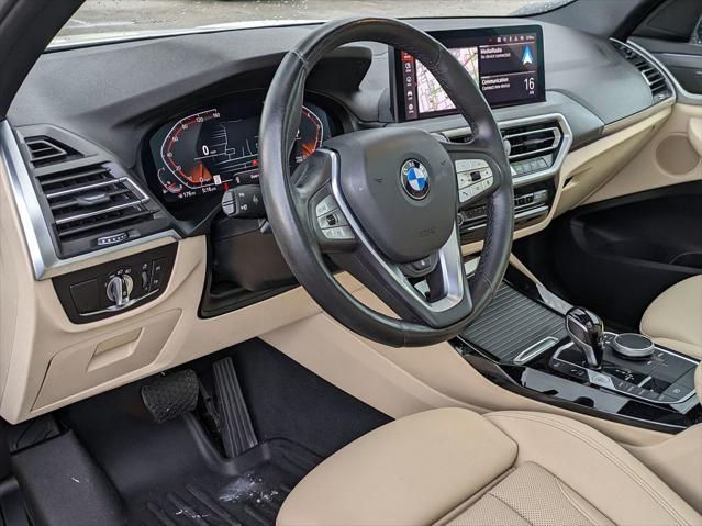 used 2022 BMW X3 car, priced at $28,600
