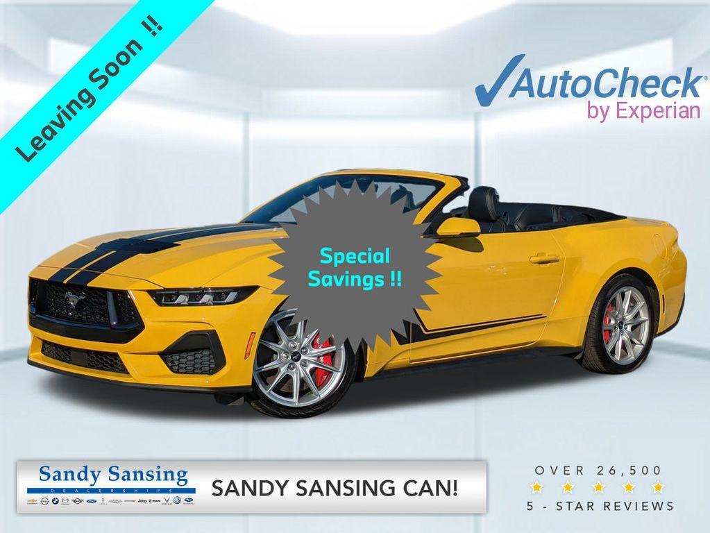 used 2024 Ford Mustang car, priced at $47,655
