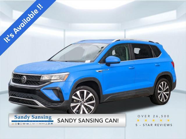 used 2022 Volkswagen Taos car, priced at $18,732