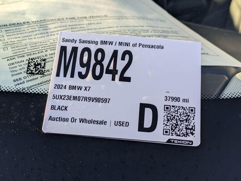 used 2024 BMW X7 car, priced at $59,480