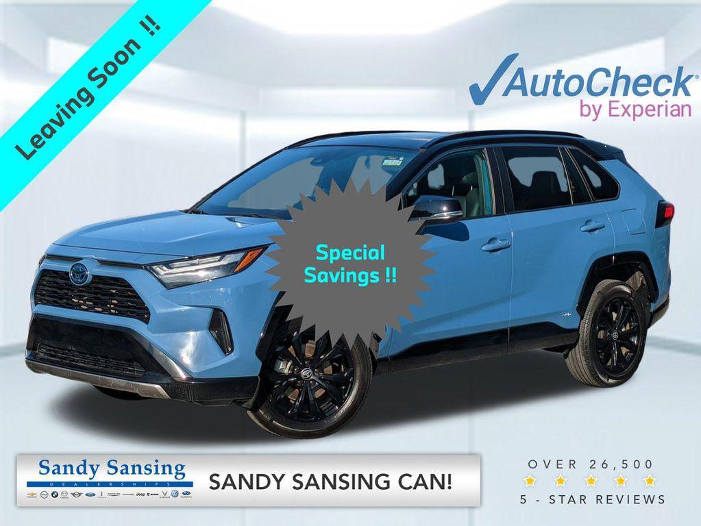 used 2023 Toyota RAV4 Hybrid car, priced at $35,084