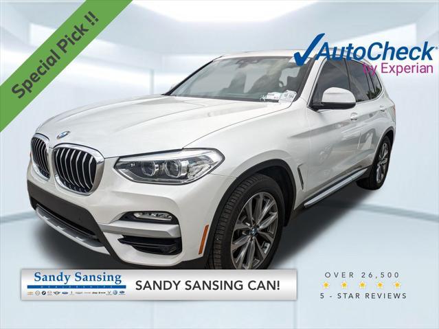 used 2019 BMW X3 car, priced at $21,830