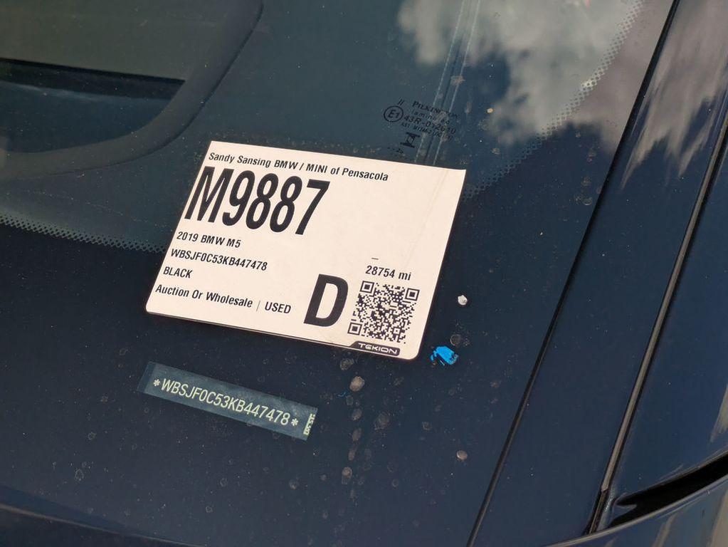 used 2019 BMW M5 car, priced at $63,705