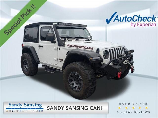 used 2021 Jeep Wrangler car, priced at $33,284