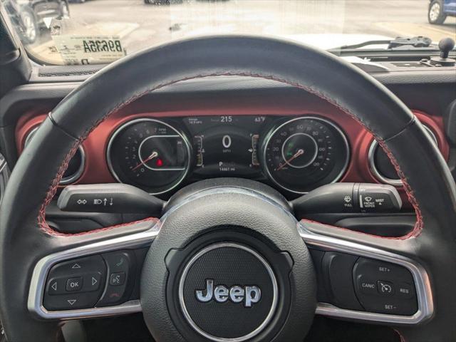 used 2021 Jeep Wrangler car, priced at $33,284