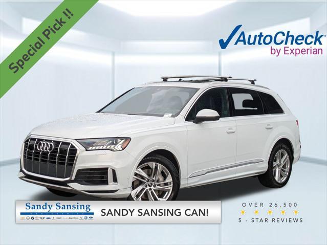 used 2022 Audi Q7 car, priced at $43,088