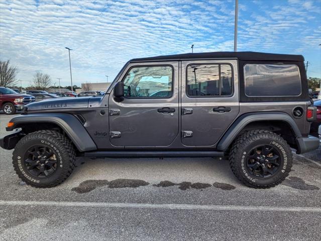 used 2021 Jeep Wrangler car, priced at $31,822