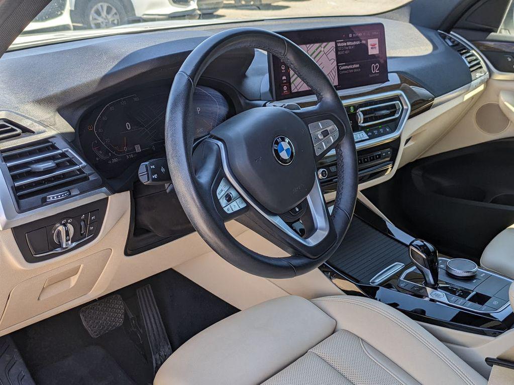 used 2022 BMW X3 car, priced at $35,078