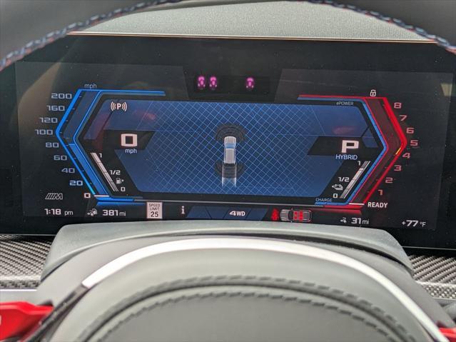 new 2025 BMW XM car, priced at $165,075