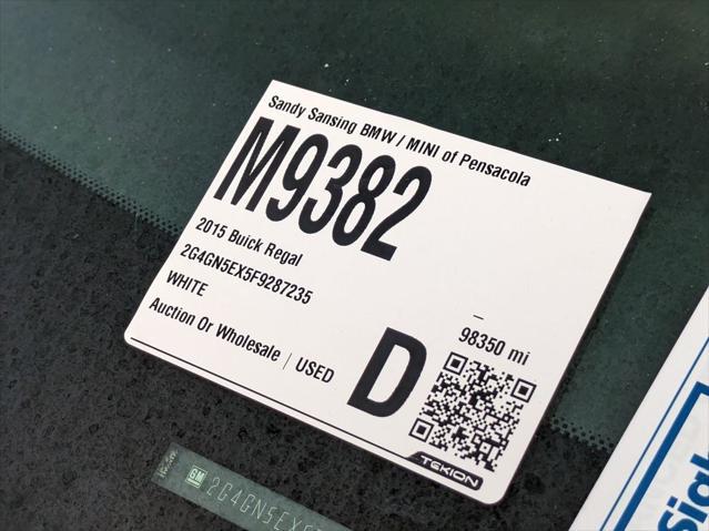 used 2015 Buick Regal car, priced at $11,988