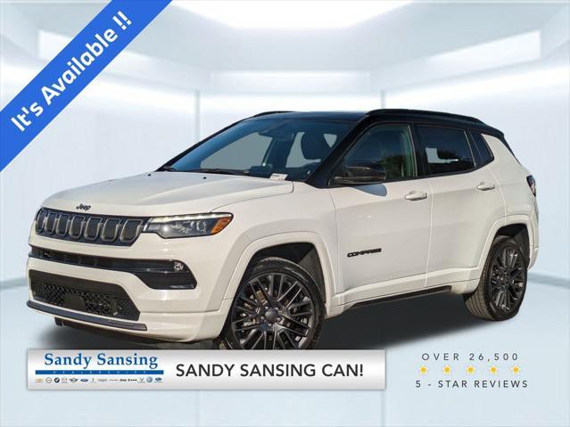 used 2022 Jeep Compass car, priced at $24,456