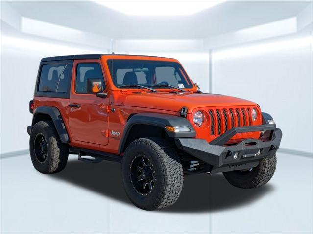 used 2018 Jeep Wrangler car, priced at $19,075