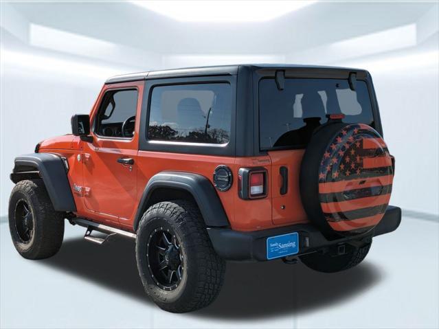 used 2018 Jeep Wrangler car, priced at $19,075