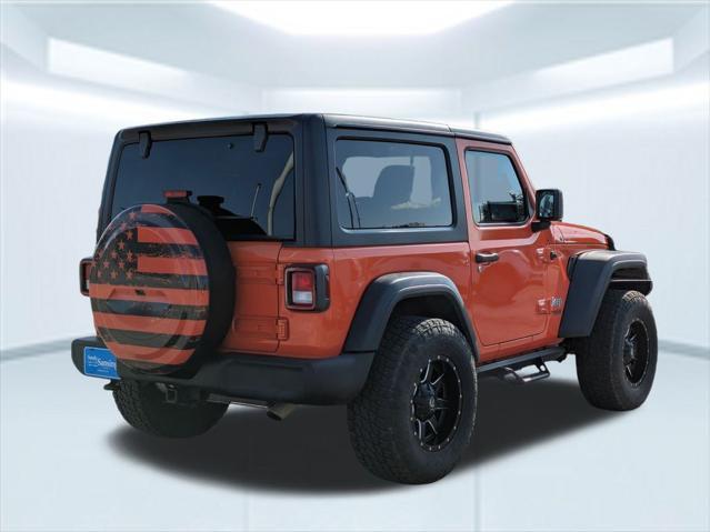 used 2018 Jeep Wrangler car, priced at $19,075