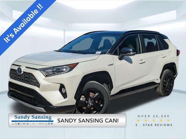 used 2021 Toyota RAV4 Hybrid car, priced at $30,159