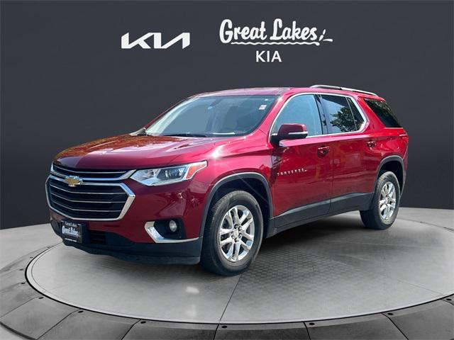 used 2021 Chevrolet Traverse car, priced at $20,262