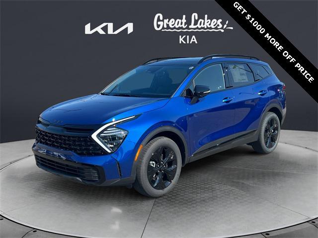 new 2025 Kia Sportage car, priced at $35,415