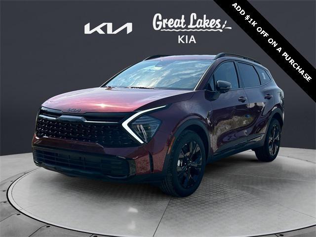 new 2025 Kia Sportage car, priced at $34,545