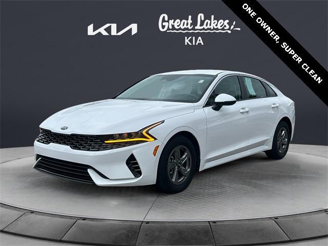 used 2021 Kia K5 car, priced at $19,620