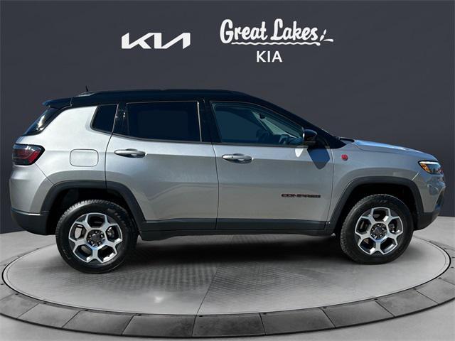 used 2022 Jeep Compass car, priced at $25,985