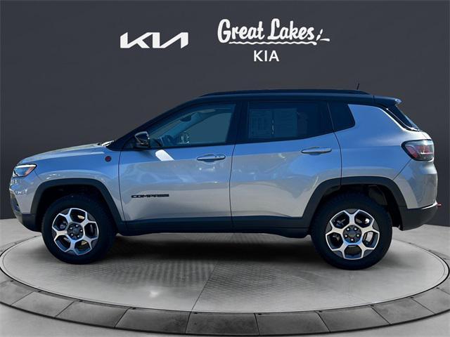 used 2022 Jeep Compass car, priced at $25,985