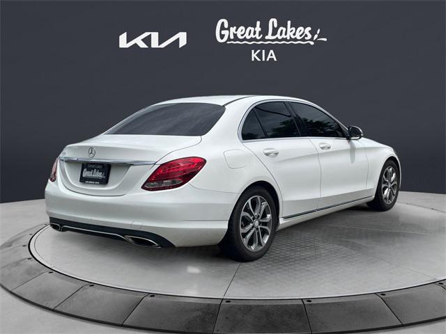 used 2017 Mercedes-Benz C-Class car, priced at $14,717