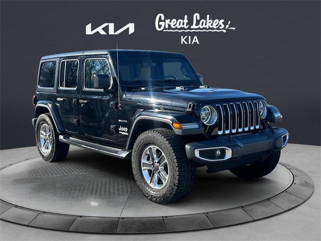 used 2018 Jeep Wrangler Unlimited car, priced at $23,594