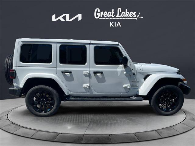 used 2022 Jeep Wrangler Unlimited 4xe car, priced at $33,540