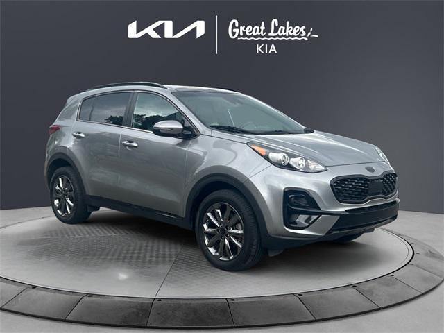 used 2021 Kia Sportage car, priced at $17,500