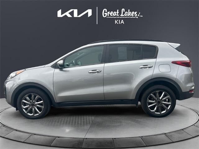 used 2021 Kia Sportage car, priced at $17,500