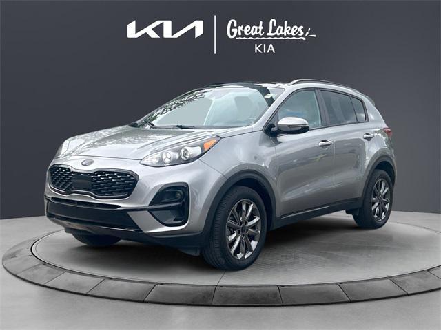 used 2021 Kia Sportage car, priced at $17,500