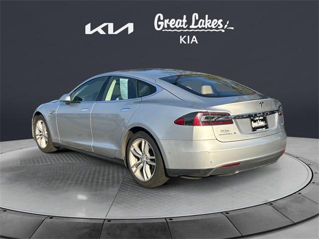 used 2015 Tesla Model S car, priced at $14,650