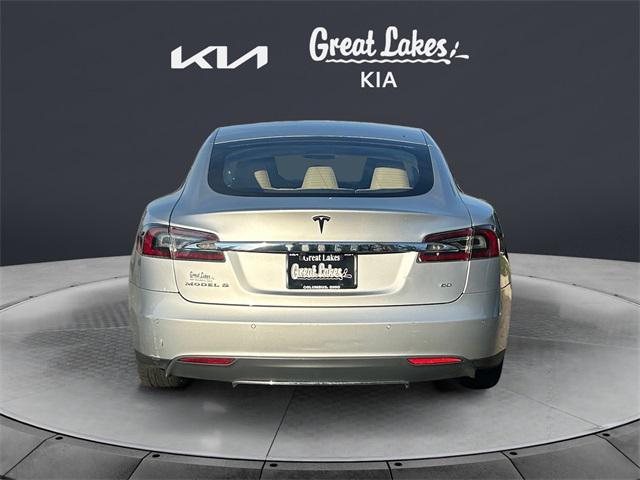 used 2015 Tesla Model S car, priced at $14,650