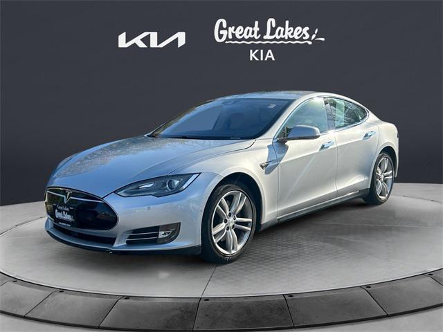 used 2015 Tesla Model S car, priced at $14,650