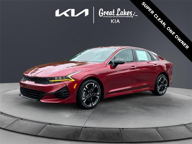 used 2021 Kia K5 car, priced at $20,541